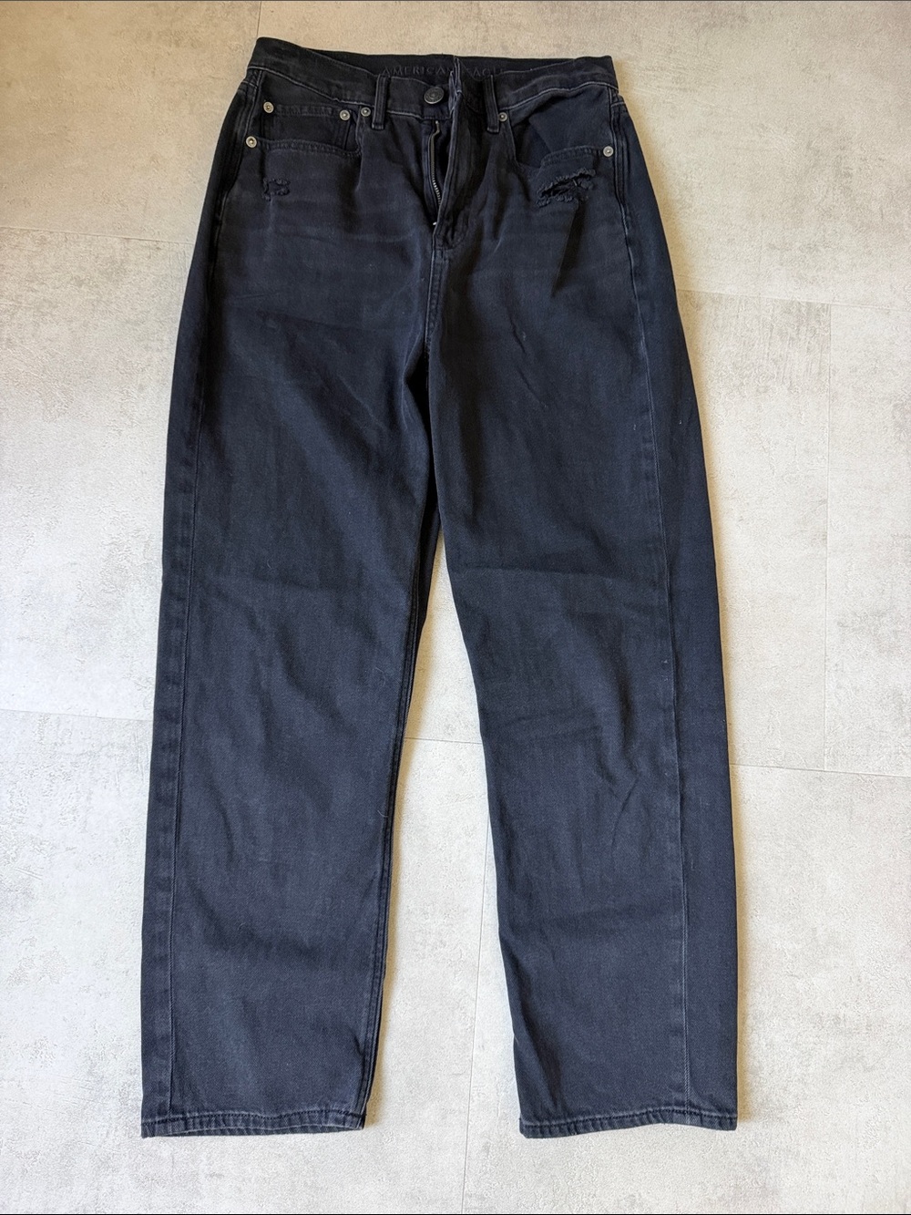 American Eagle Outfitters Black Boyfriend Jeans
